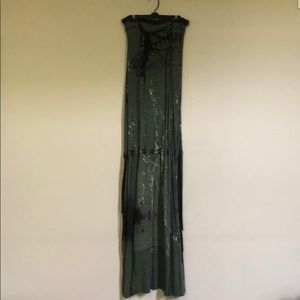 Salvage Cotton Maxi Dress